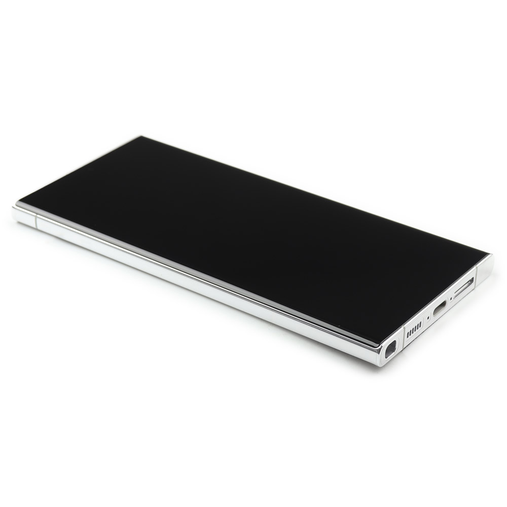 Display Complete with Housing For Samsung Galaxy S23 Ultra (SM-S918B) Sky Blue Service Pack