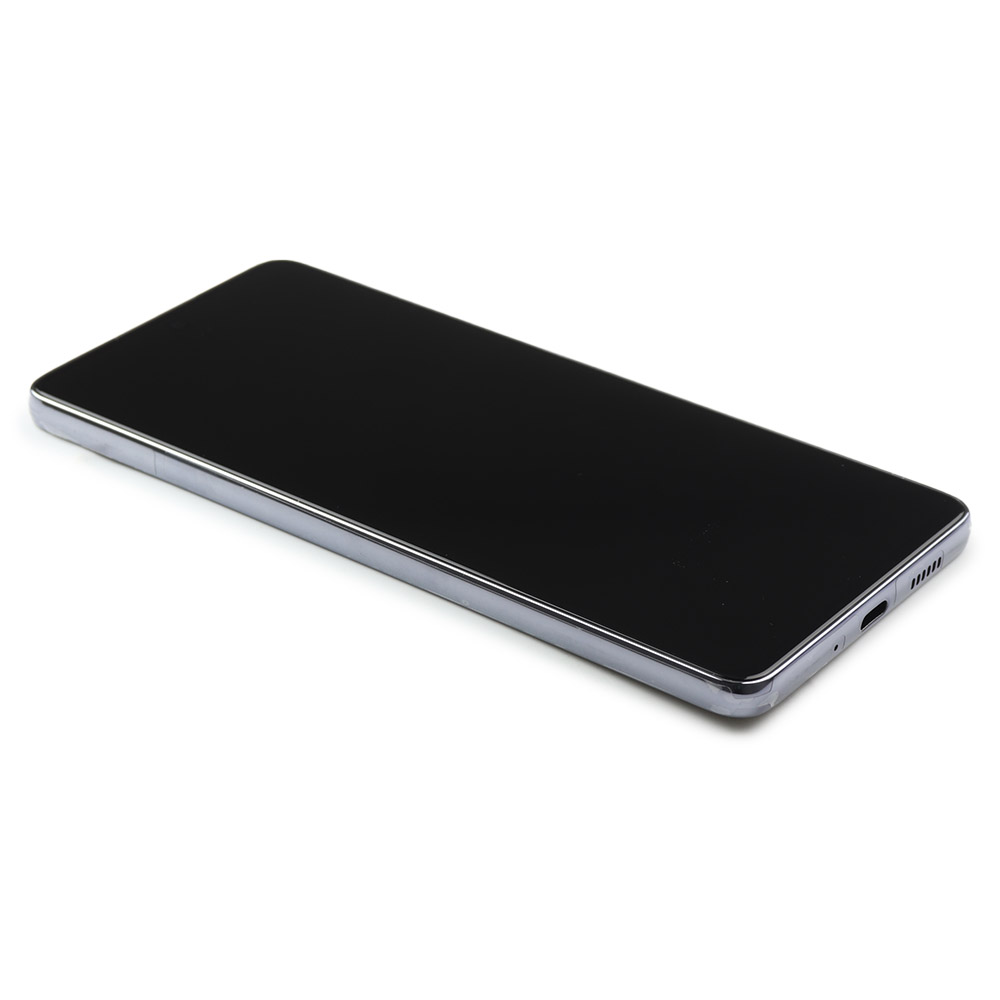 Display Complete with Housing For Samsung Galaxy A73 5G Black Service Pack