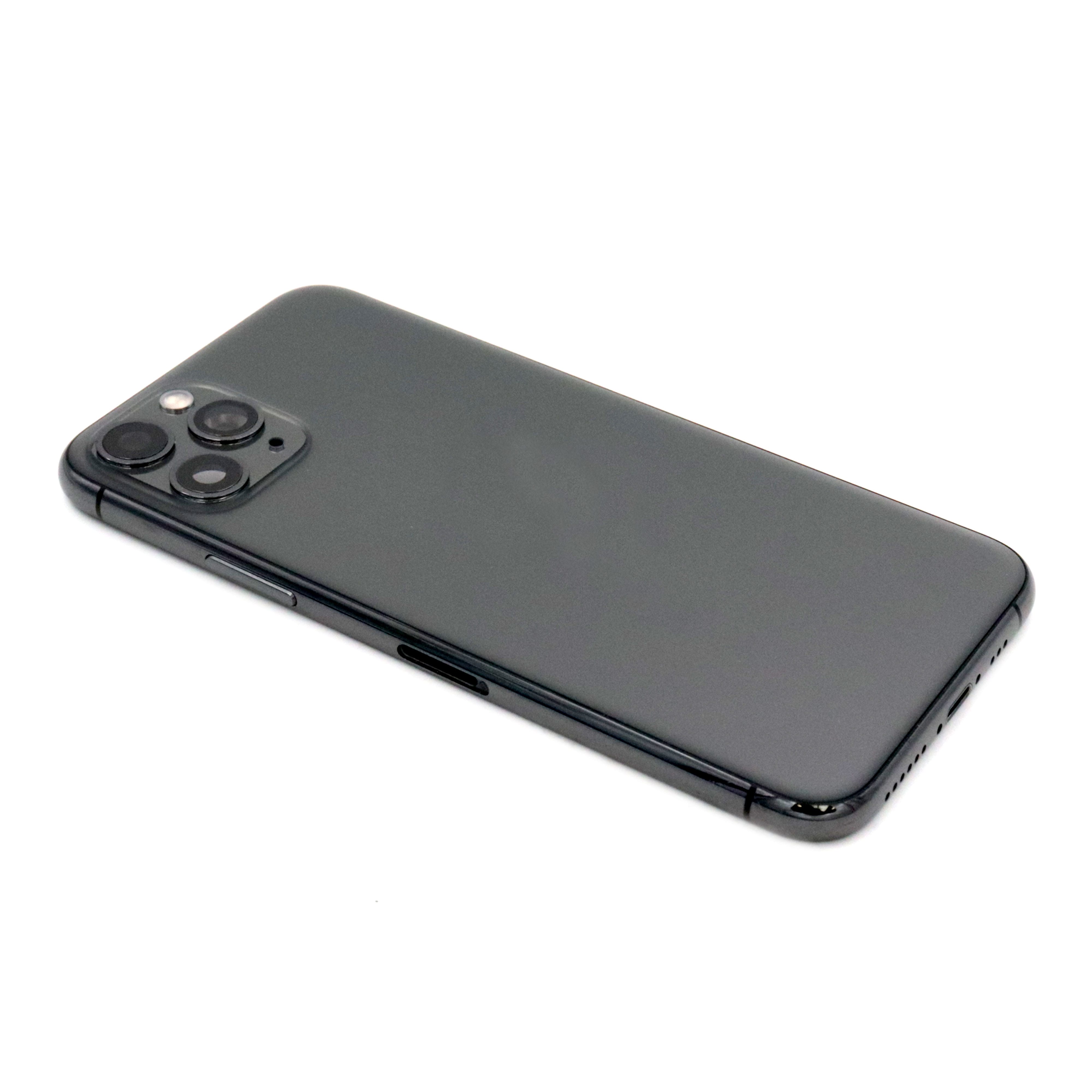 Rear Housing with small parts For iPhone 11 Pro Black Pulled