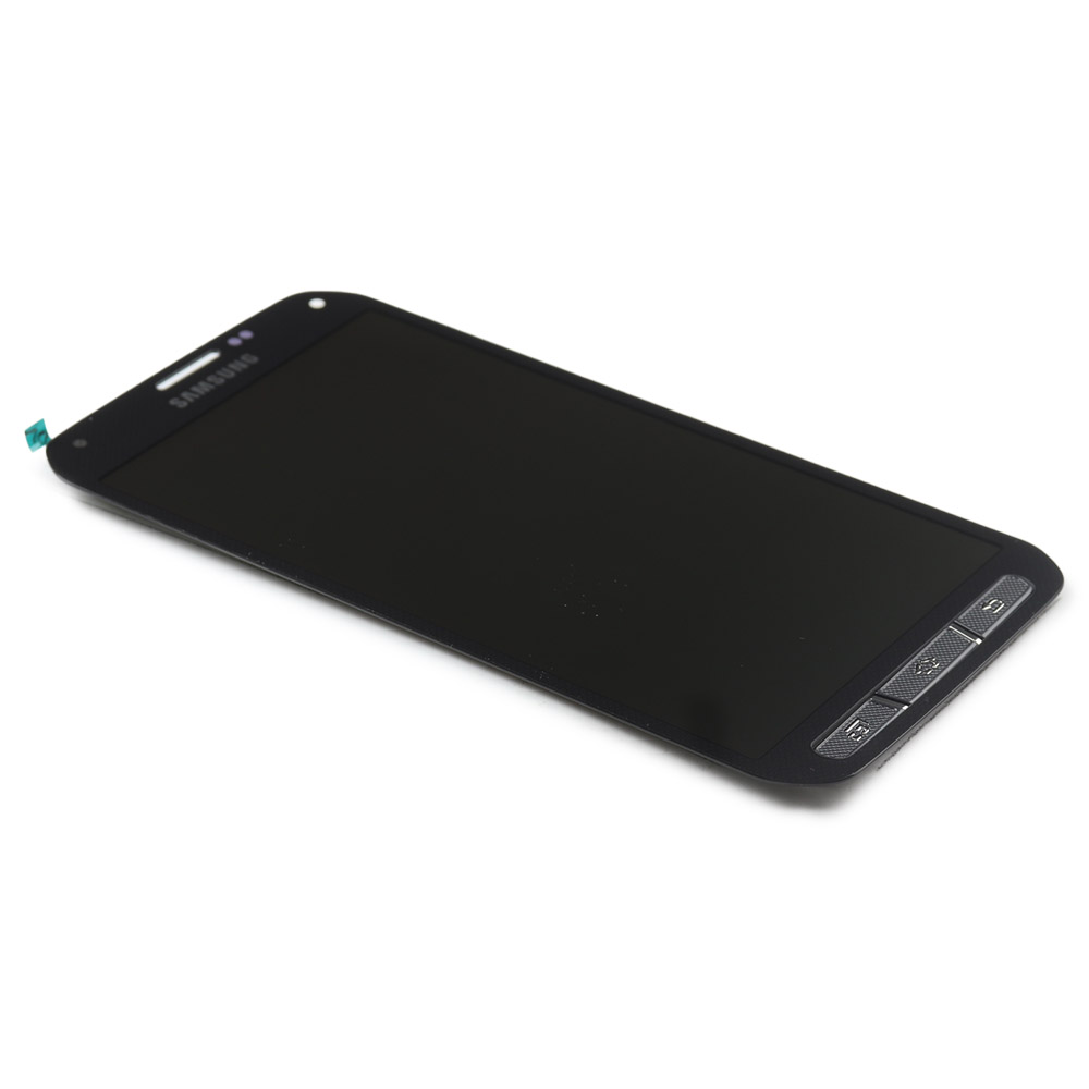 Display (with Adhesive) For Samsung Galaxy S5 Active Black Service Pack