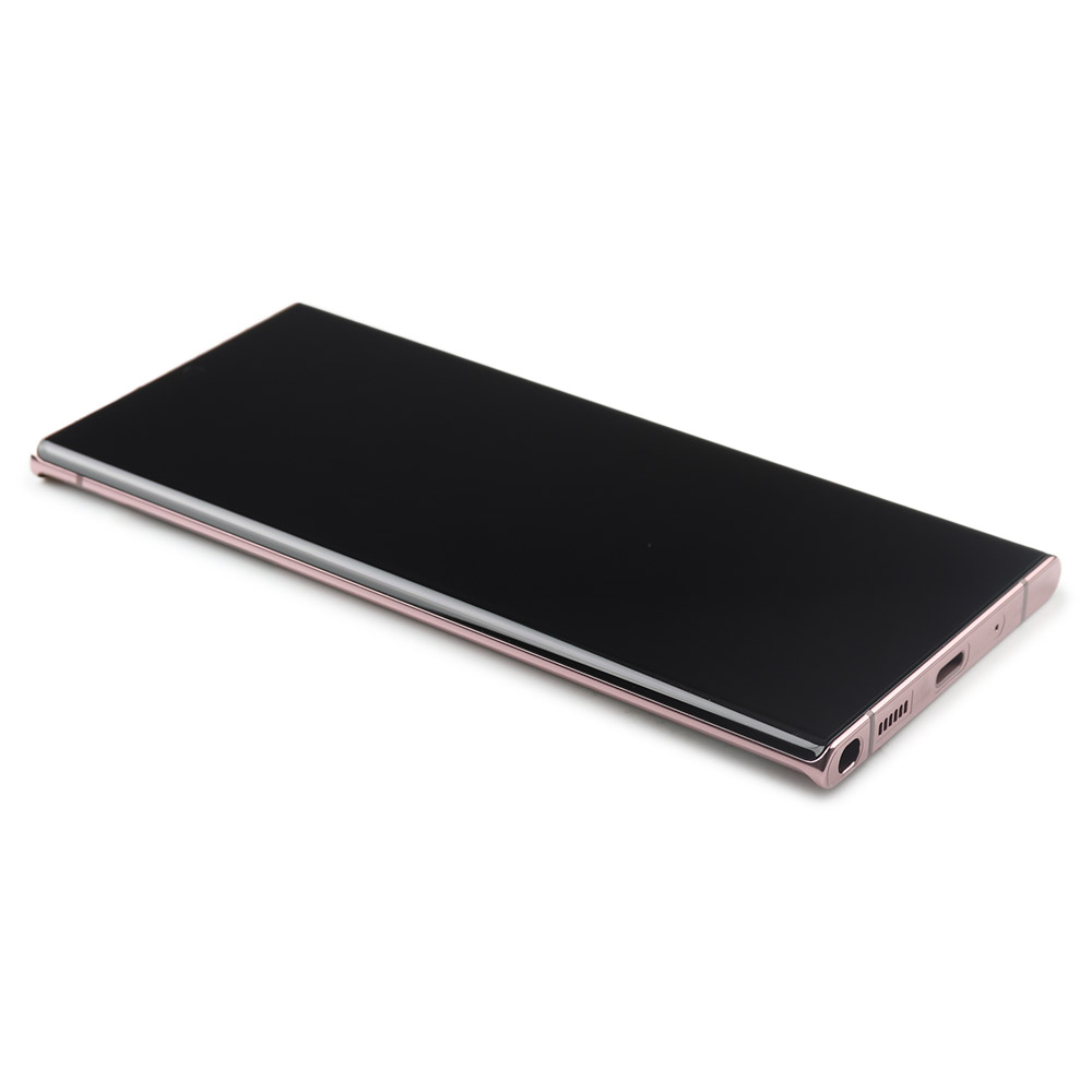Display Complete with Housing For Samsung Galaxy Note 20 Ultra (Without Camera) Mystic Bronze Service Pack