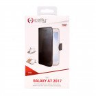 Celly Wally Bookcase For Samsung Galaxy A7 2017 Black