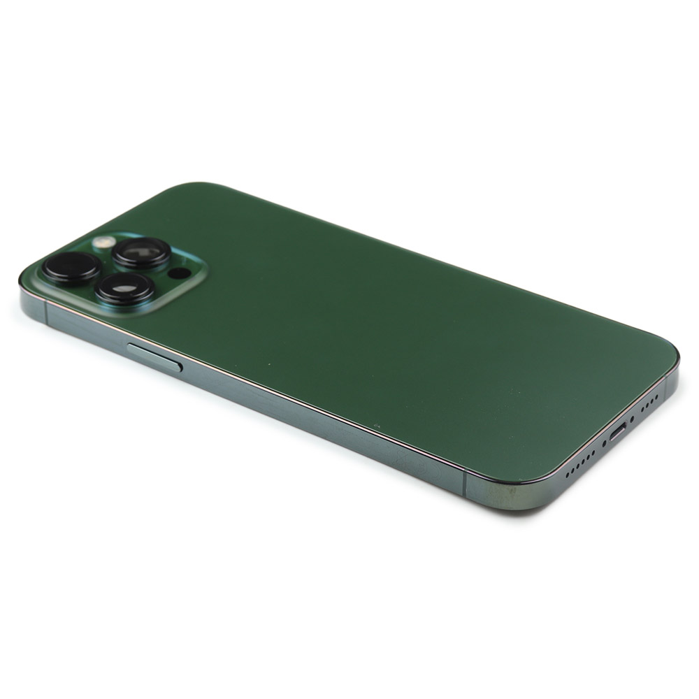 Rear Housing with small parts (EU Version) For iPhone 13 Pro Max Green Pulled