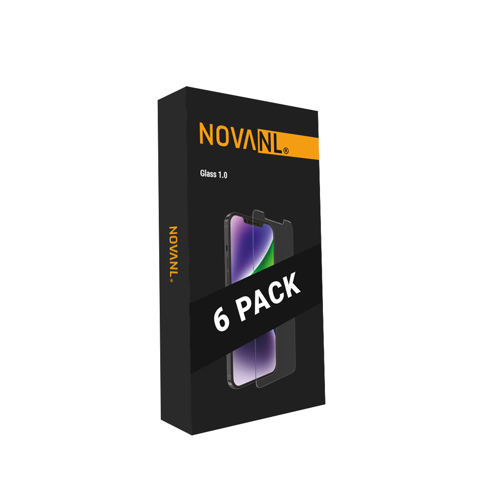 NOVANL GlassProtector (Case Friendly) (6 Pack) For iPhone 15/iPhone 16