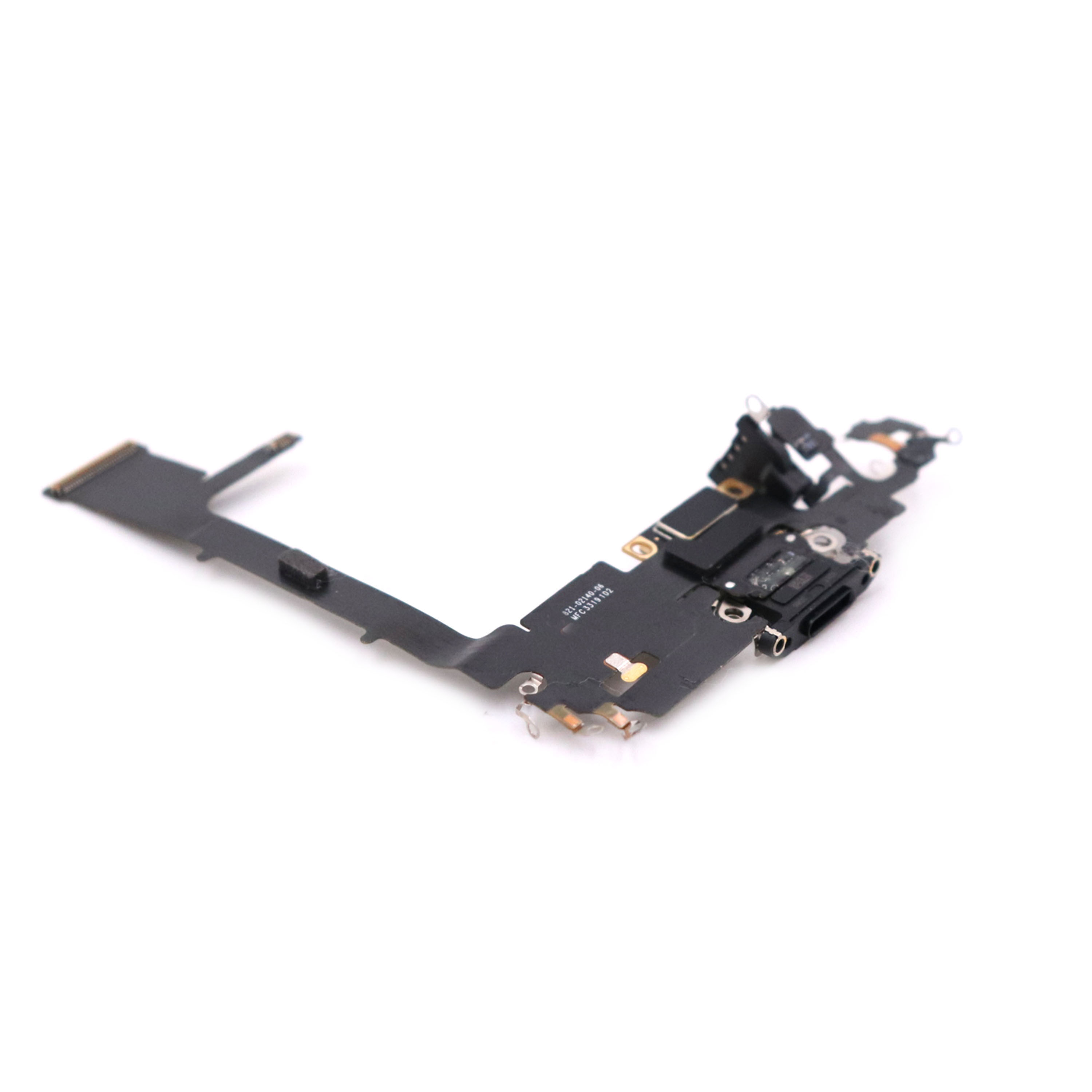 Charging Port For iPhone 11 Pro Black Pulled