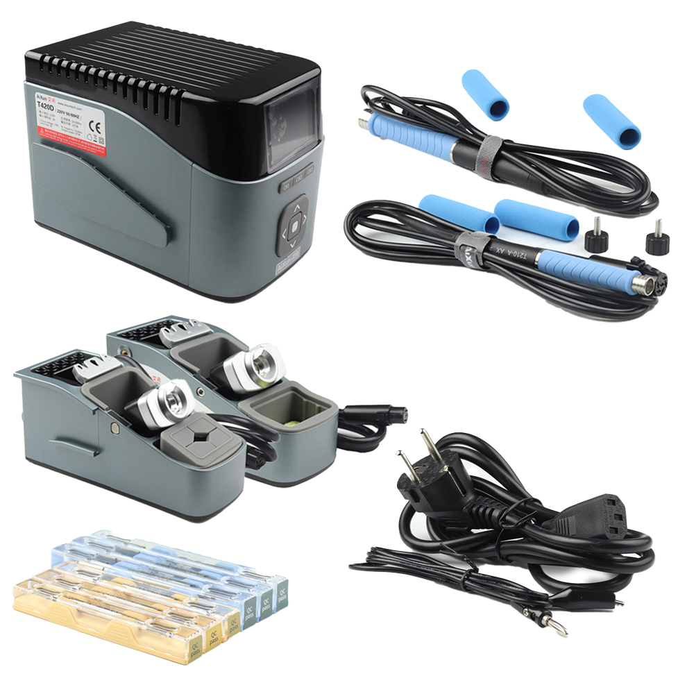 Aixun (T420D) Intelligent Double Solder Station (T245 + T210) with Tips