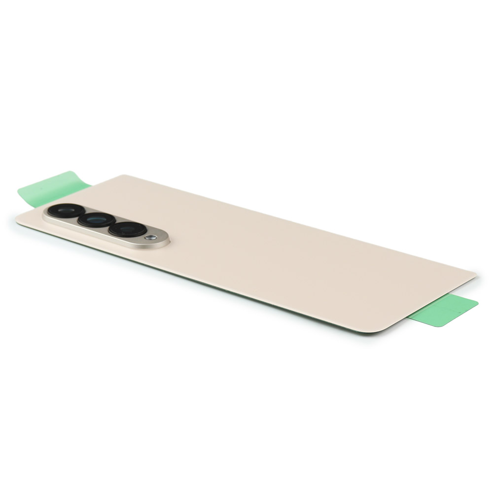 Back Cover (incl. Lens) For Samsung Galaxy Z Fold4 Cream OEM-Equivalent