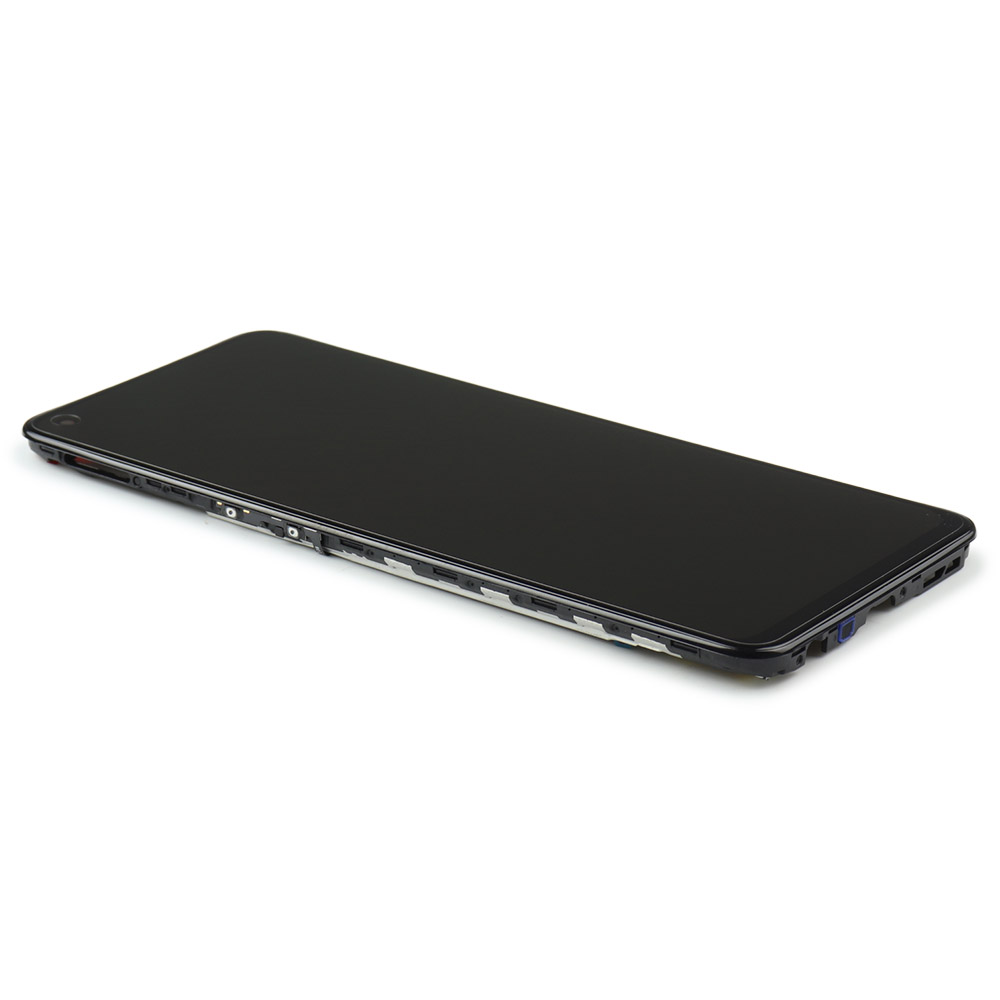 Display Complete with Housing For Oppo Find X5 Lite/Reno7 5G Black Service Pack