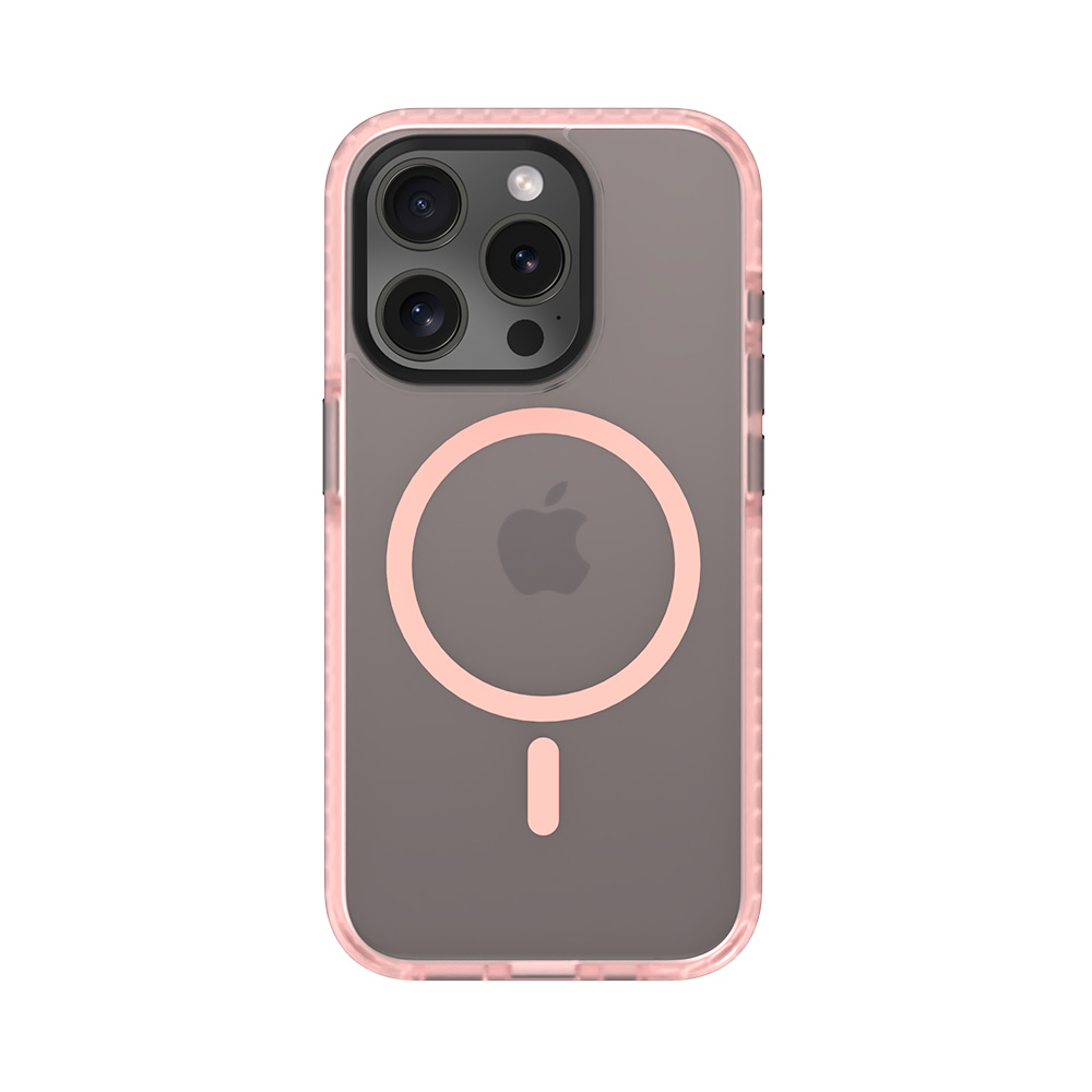 NOVANL Prismatic (incl. Magnetics) For iPhone 15 Pro Pink
