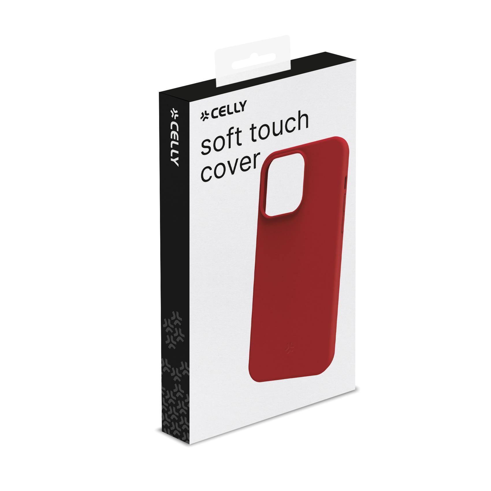 Celly Cromo for iPhone 15 Plus Red