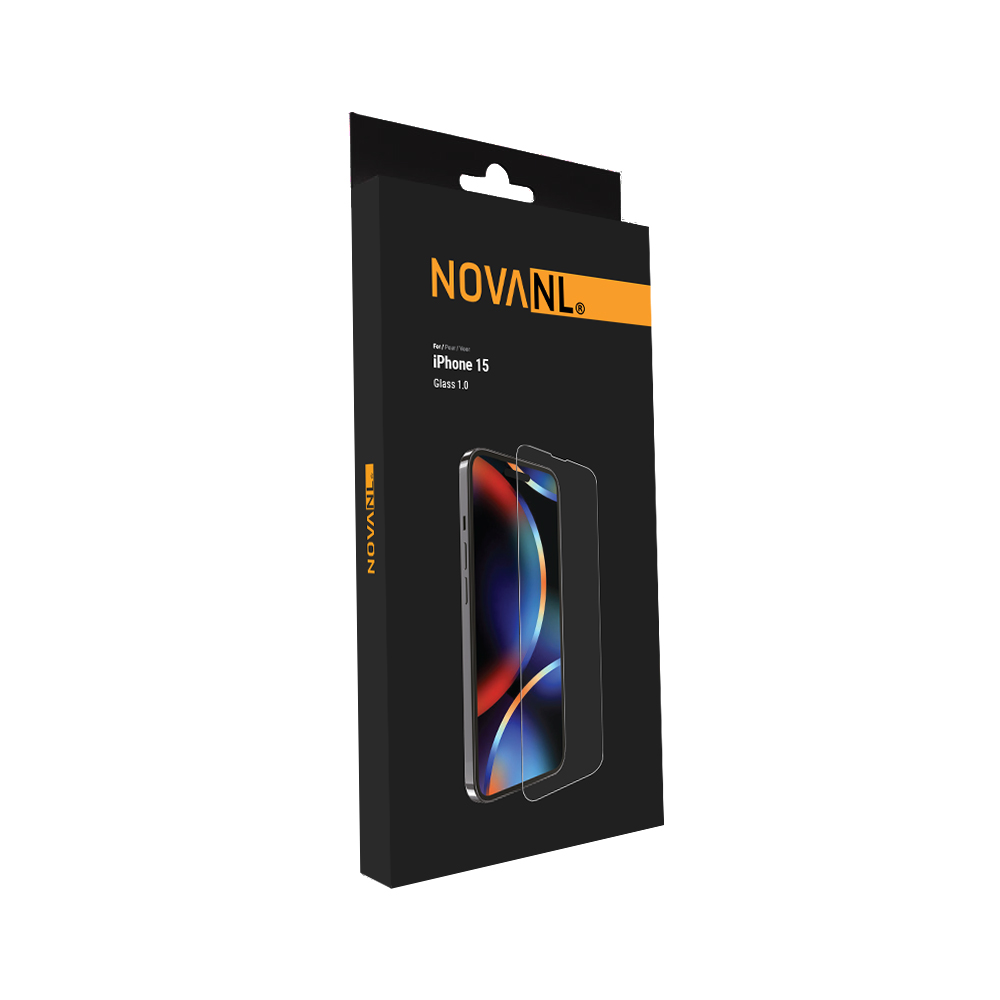 NOVANL GlassProtector (Case Friendly) For iPhone 15/iPhone 16