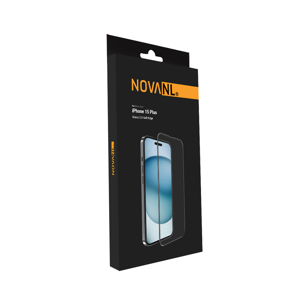 NOVANL GlassProtector Ultra Soft (Soft Edge) For iPhone 15 Plus/iPhone 16 Plus