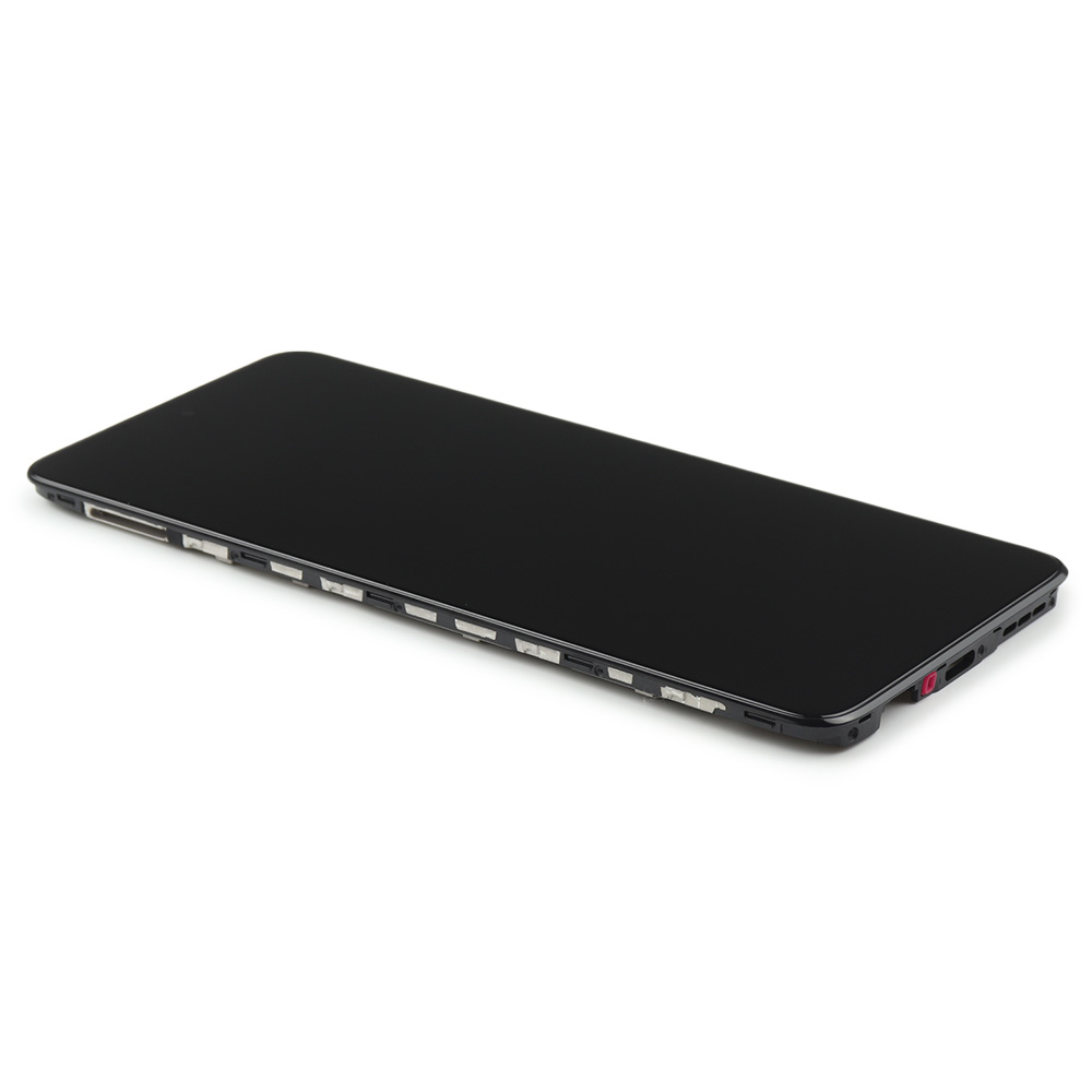 Display Complete with Housing For Motorola Moto G72 Black Service Pack
