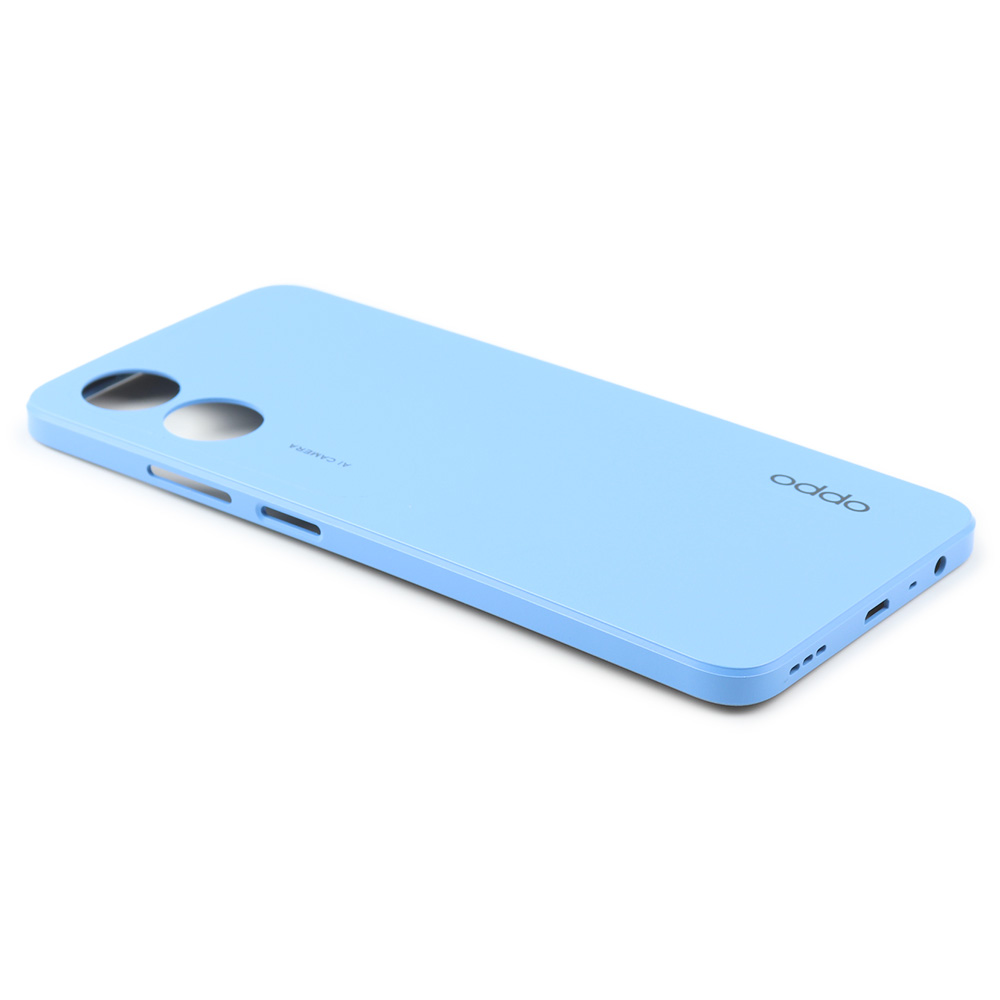 Back Cover For Oppo A17 Blue OEM-Equivalent