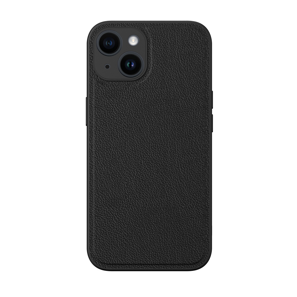 NOVANL SleekPU Leather For iPhone 14 Plus Black