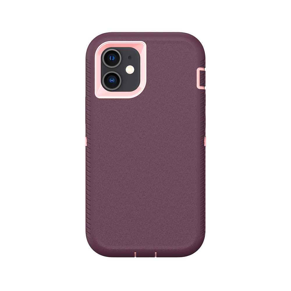 NOVANL RuggedGuard For iPhone 12 Mini Purple