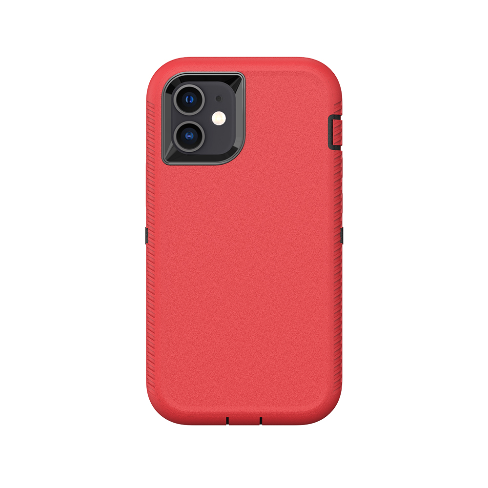 NOVANL RuggedGuard For iPhone 12 Mini Red