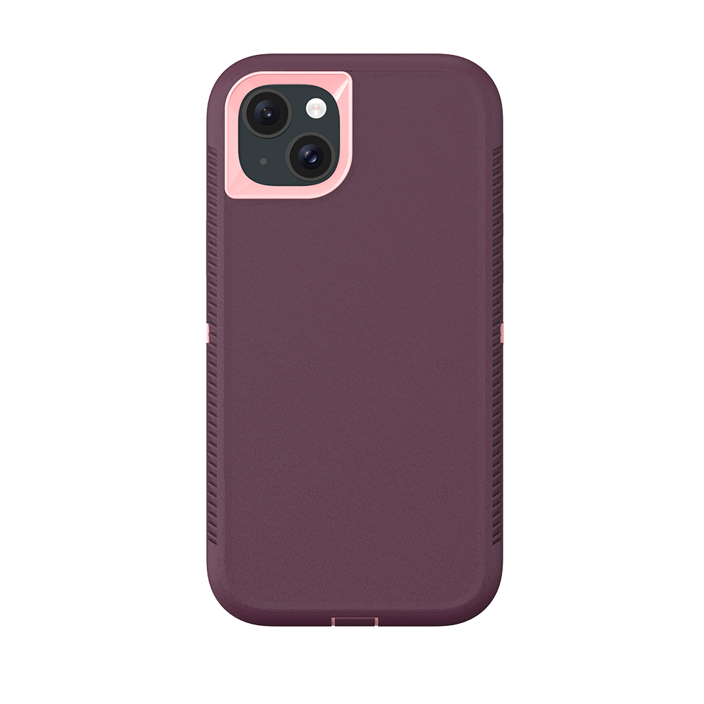 NOVANL RuggedGuard For iPhone 15 Plus Purple