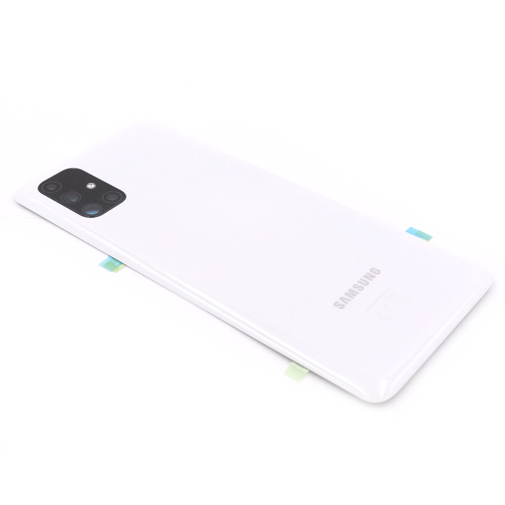 Back Cover For Samsung Galaxy M51 White Service Pack