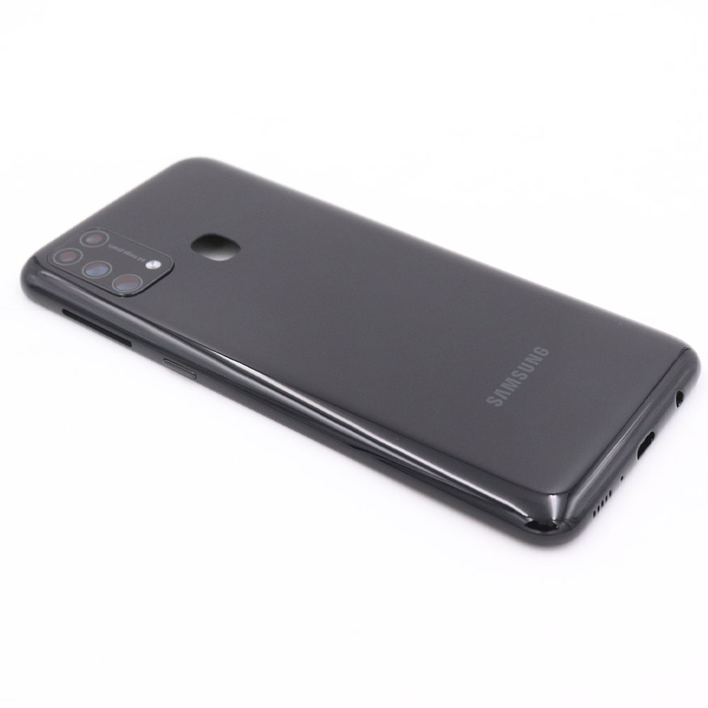 Back Cover For Samsung Galaxy M31 Black Service Pack