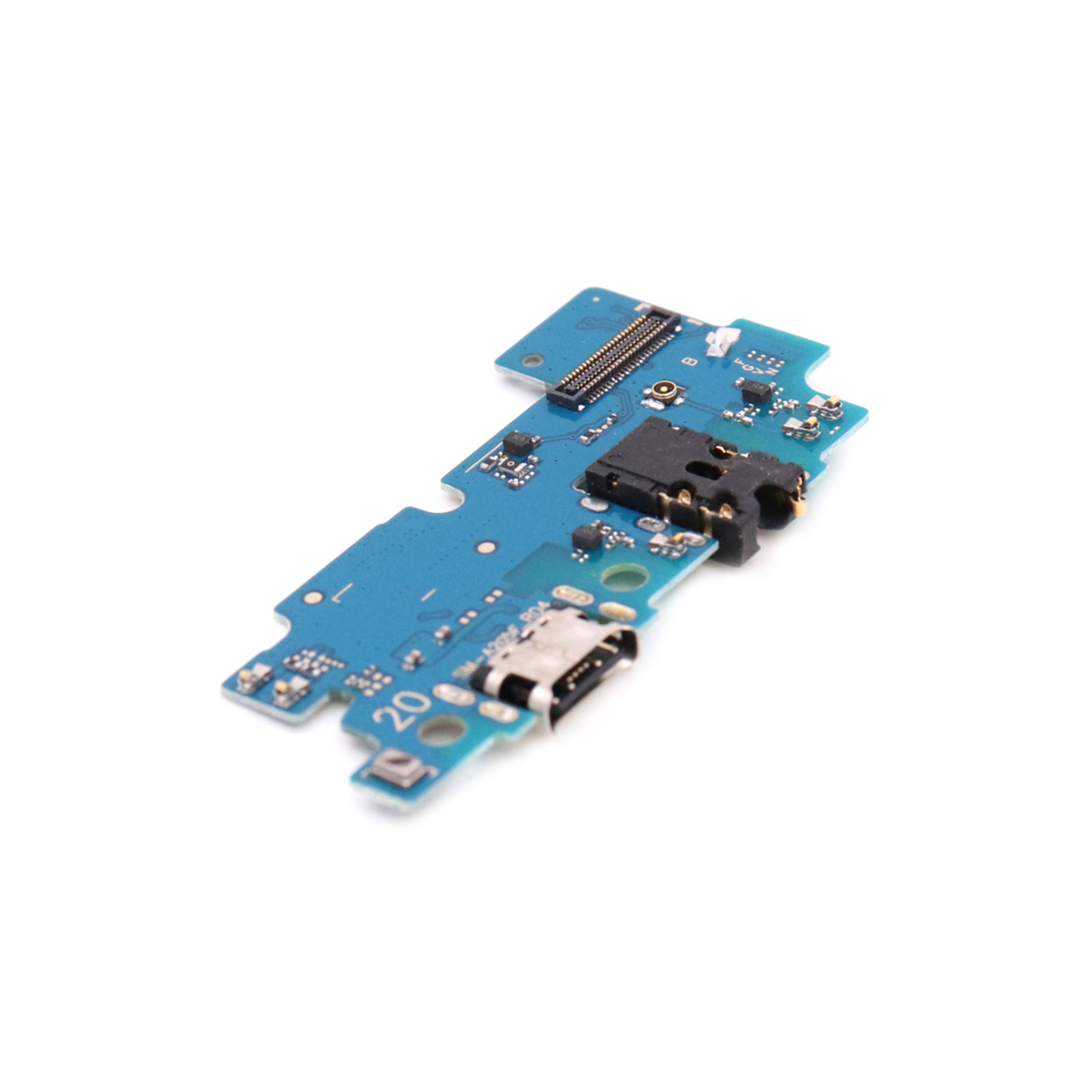 Charging Port and Headphone Jack and Sensor For Samsung A20 2019 (A205F) OEM-Equivalent