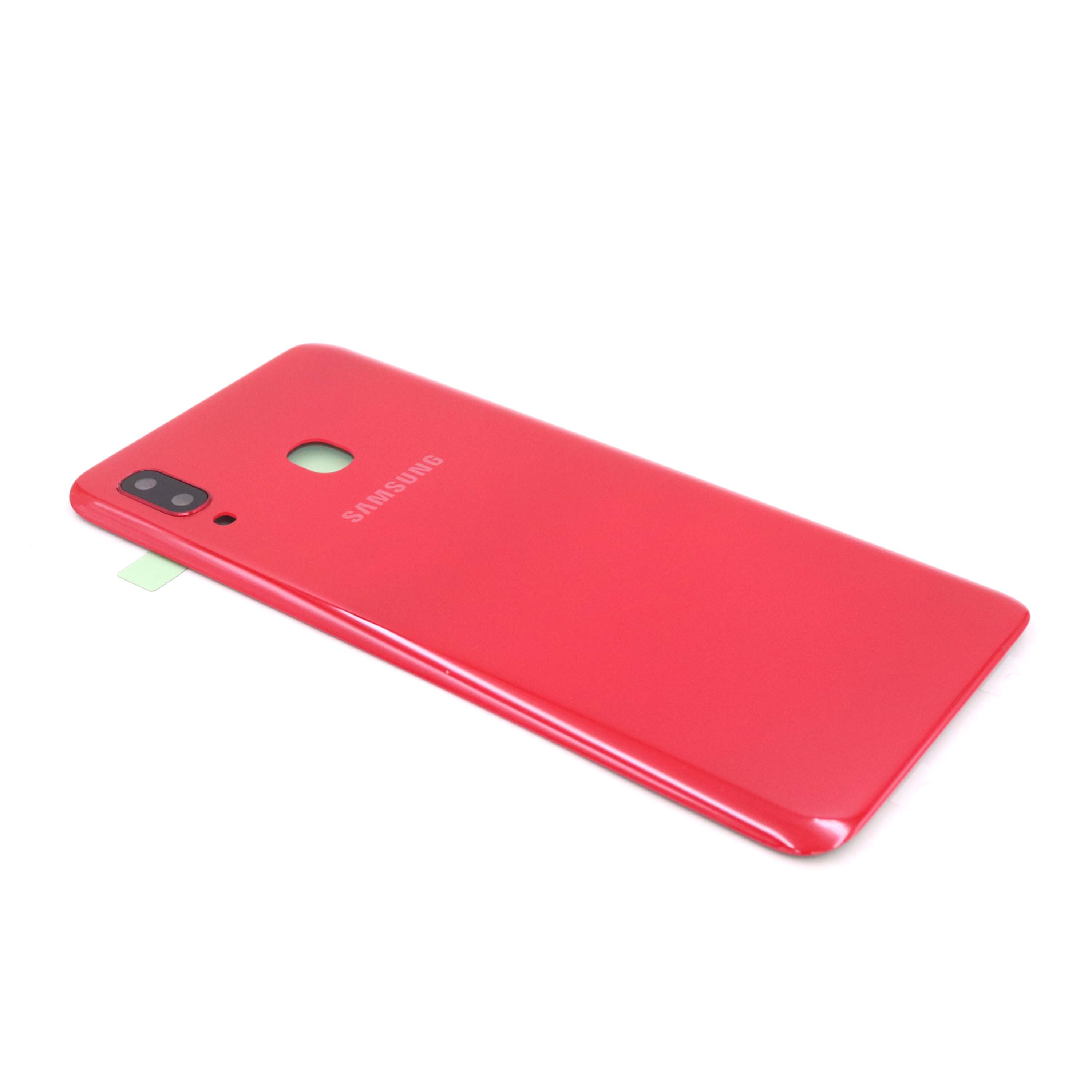 Back Cover For Samsung A20 2019 (A205F) Red OEM-Equivalent