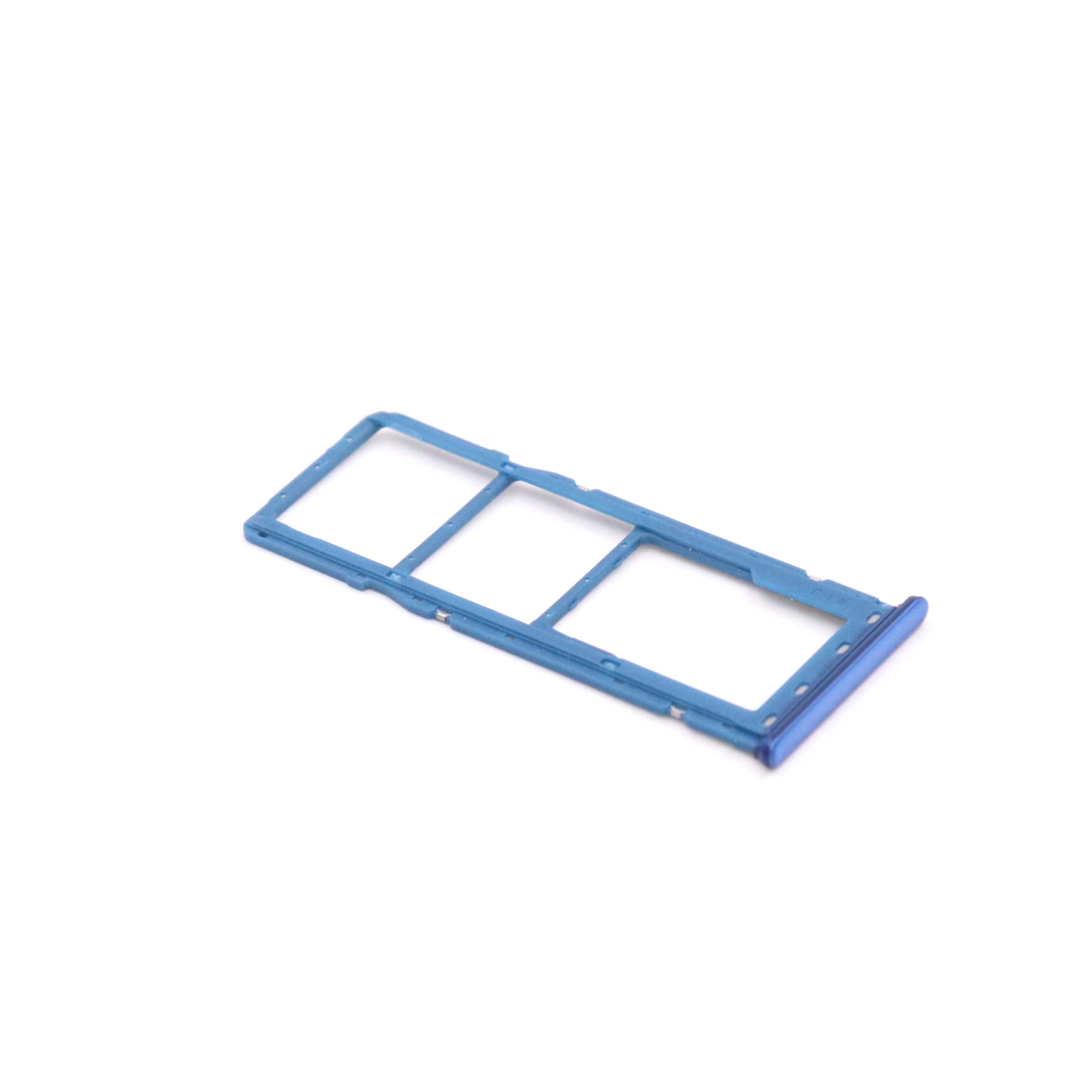 Nano Sim Card Tray For Samsung A20 2019 (A205F) Blue OEM-Equivalent