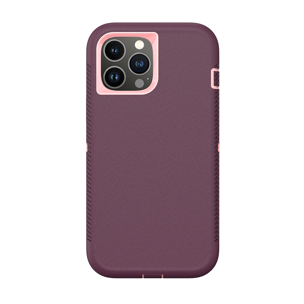 NOVANL RuggedGuard For iPhone 13 Pro Purple