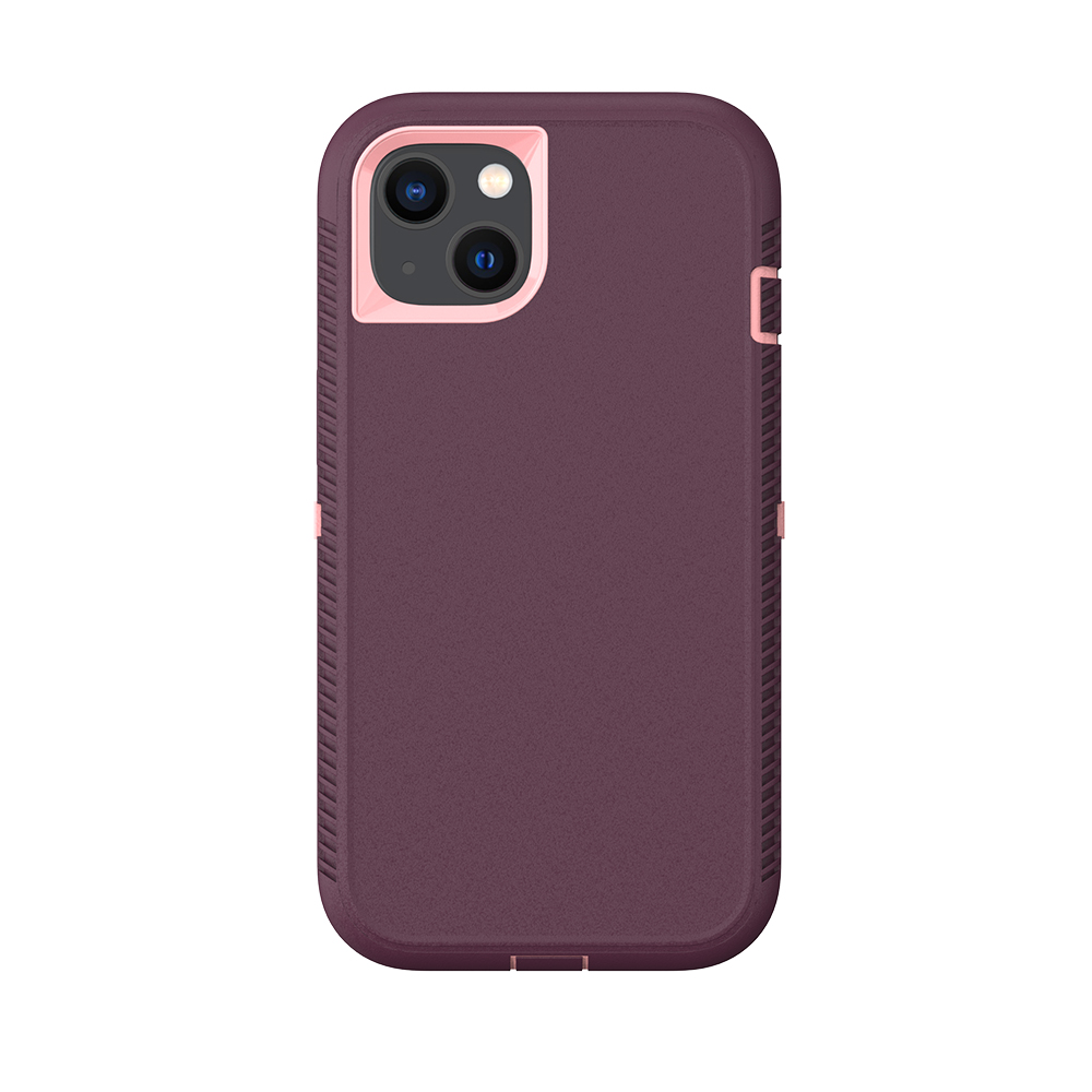 NOVANL RuggedGuard For iPhone 13 Mini Purple