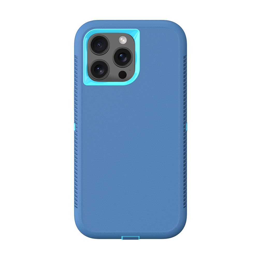 NOVANL RuggedGuard For iPhone 15 Pro Blue