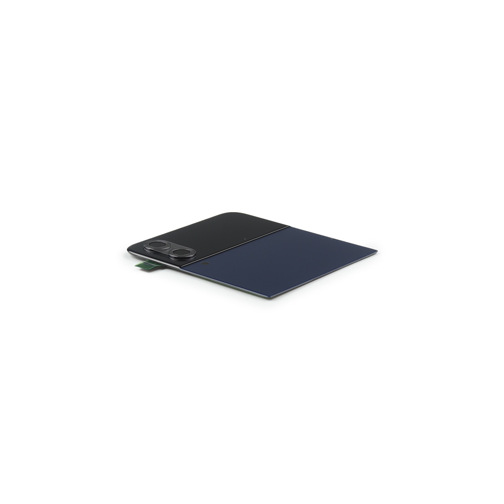 Backcover with Display For Samsung Galaxy Z Flip4 Navy Blue Service Pack