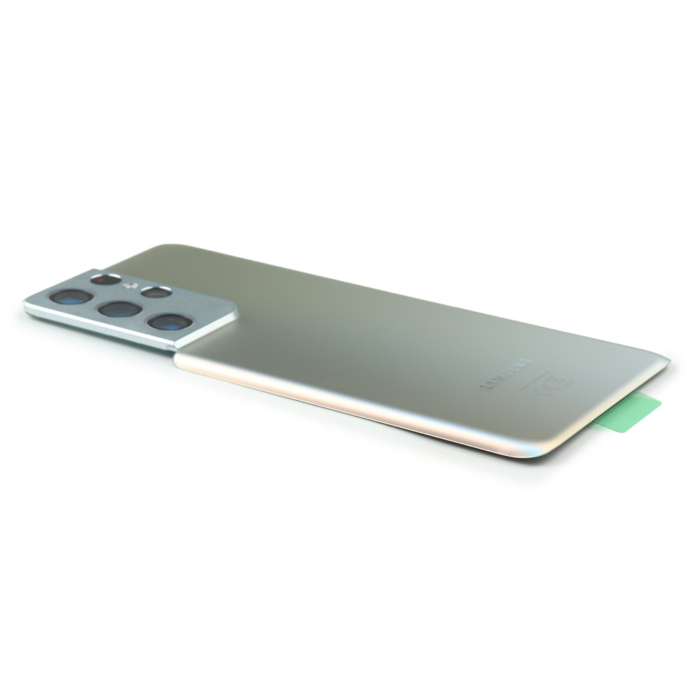 Back Cover For Samsung Galaxy S21 Ultra Phantom Silver OEM-Equivalent
