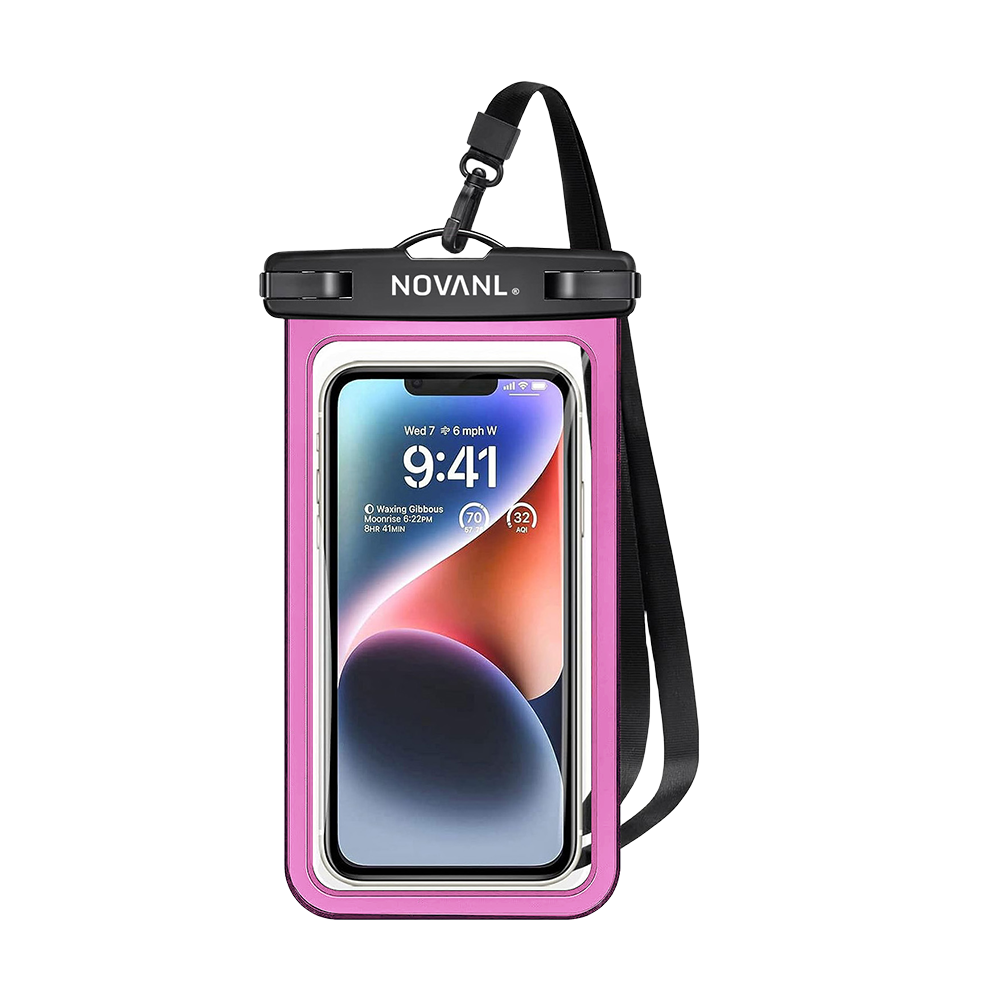 NOVANL SplashSafe (Waterproof Phone Bag) Pink