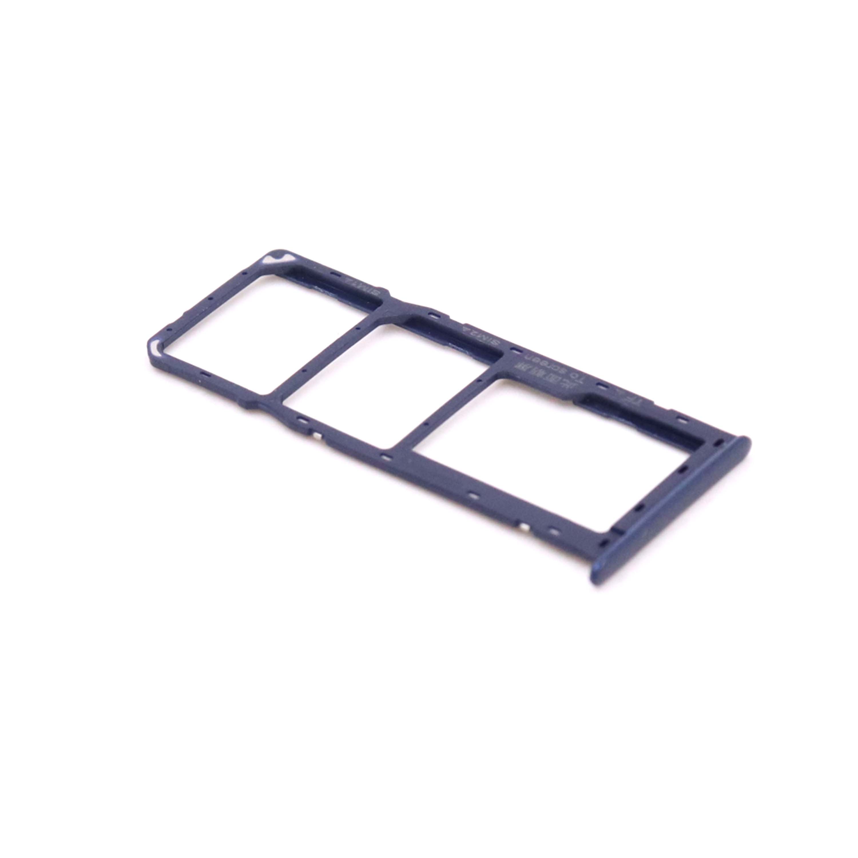 Nano Sim Card Tray For Samsung A10s (A107F) Blue OEM-Equivalent
