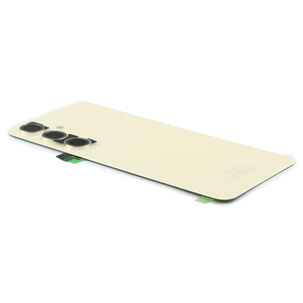 Back Cover For Samsung Galaxy S24 (SM-S921B) Amber Yellow Service Pack