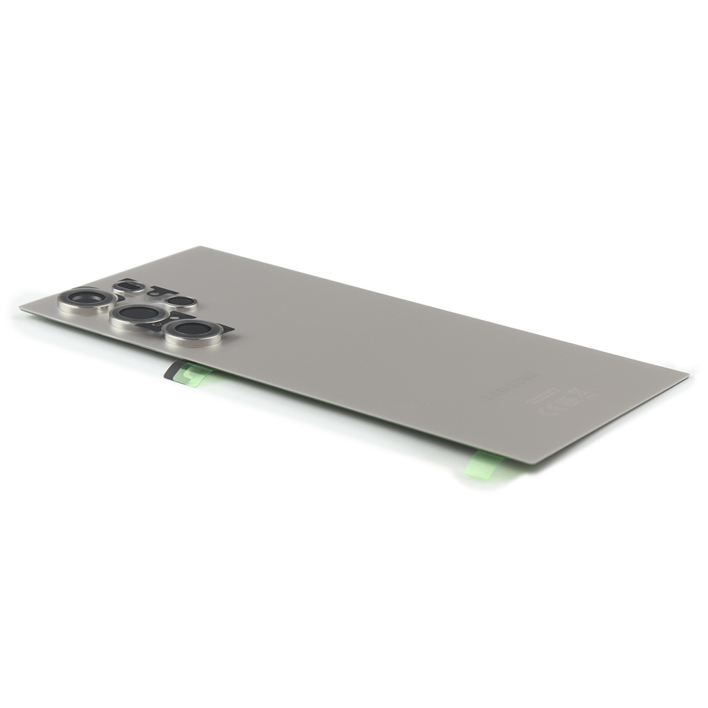 Back Cover For Samsung Galaxy S24 Ultra (SM-S928B) Titanium Grey Service Pack