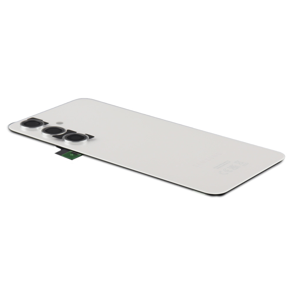Back Cover For Samsung Galaxy S24 (SM-S921B) Marble Grey Service Pack