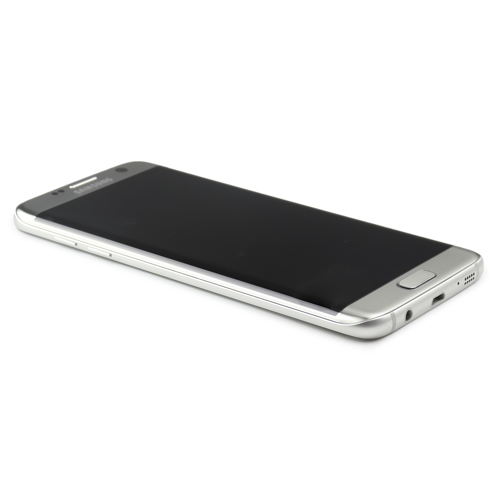 Display Complete with battery and Housing for Samsung Galaxy S7 Edge Silver Service Pack