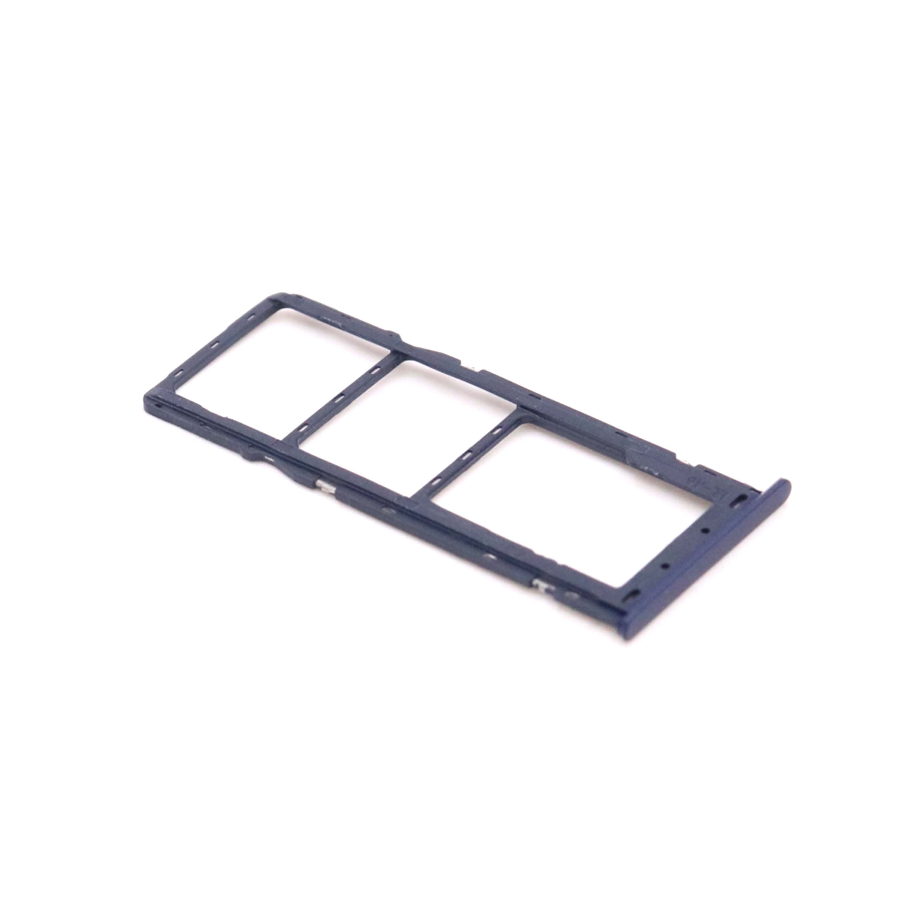 Nano Sim Card Tray For Samsung Galaxy A20s (A207F) Blue OEM-Equivalent