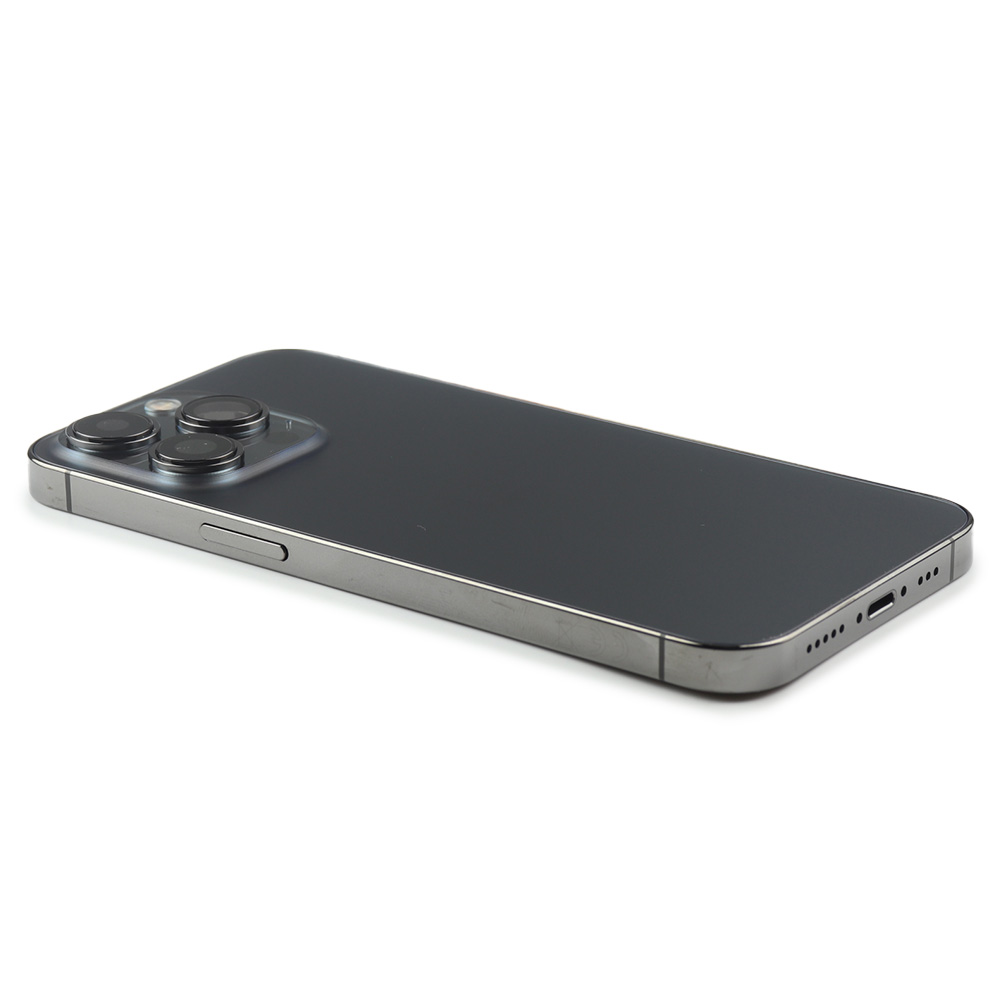 Rear Housing with small parts (EU Version) For iPhone 13 Pro Black Refurbished