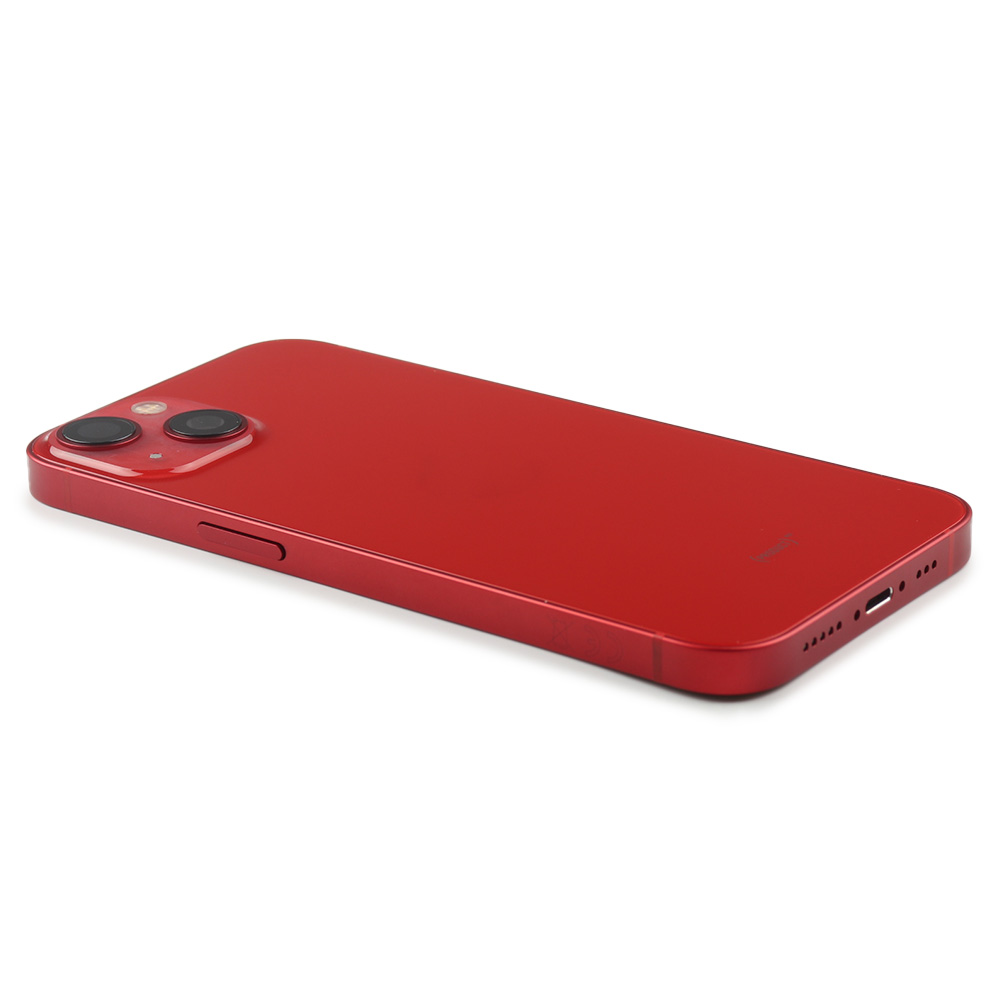 Rear Housing with small parts (EU Version) For iPhone 13 Red Refurbished