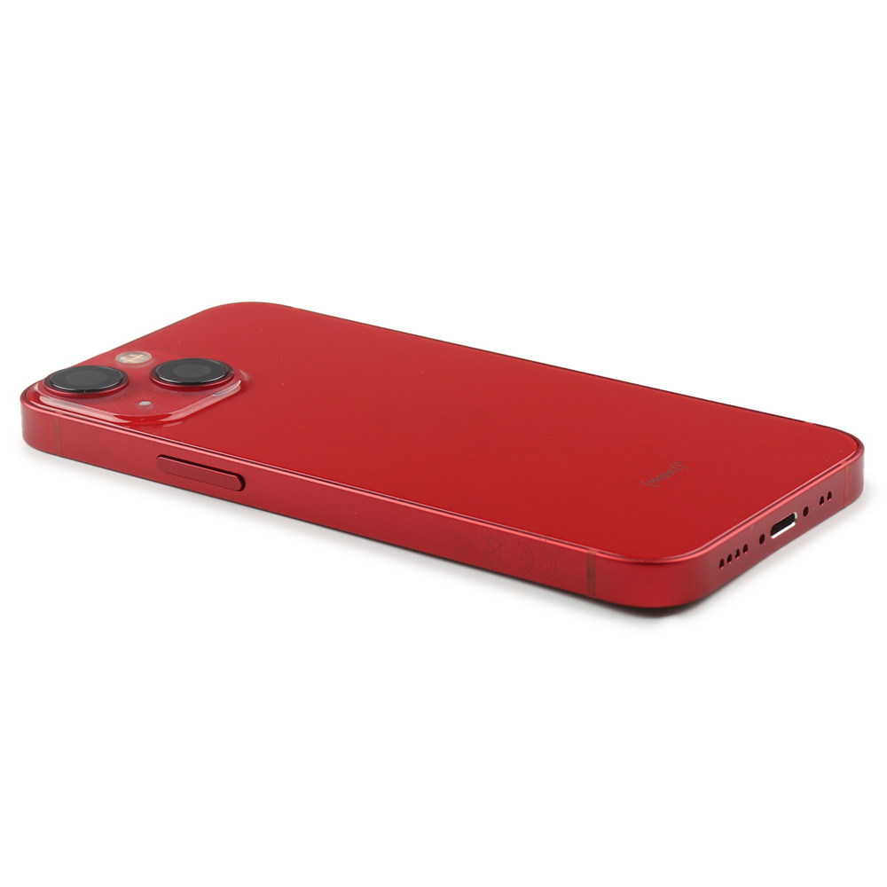 Rear Housing with small parts (EU Version) For iPhone 13 Mini Red Refurbished