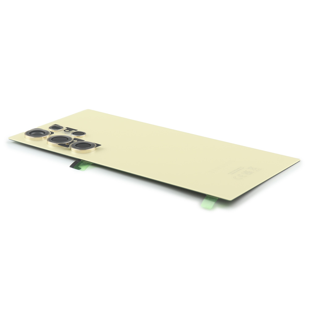 Back Cover For Samsung Galaxy S24 Ultra (SM-S928B) Titanium Yellow Service Pack