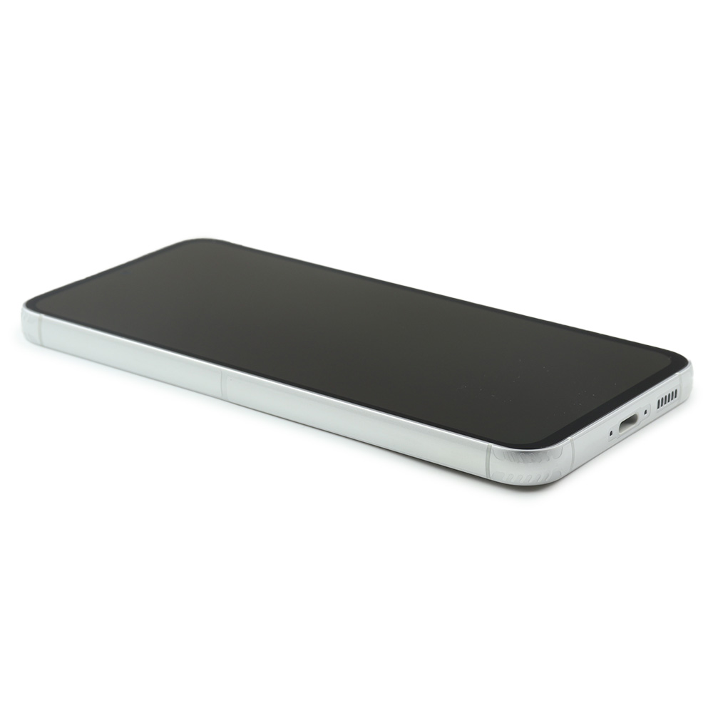 Display (Pre-assembled) Complete with Housing For Samsung Galaxy S23 FE (SM-S711B) White Service Pack