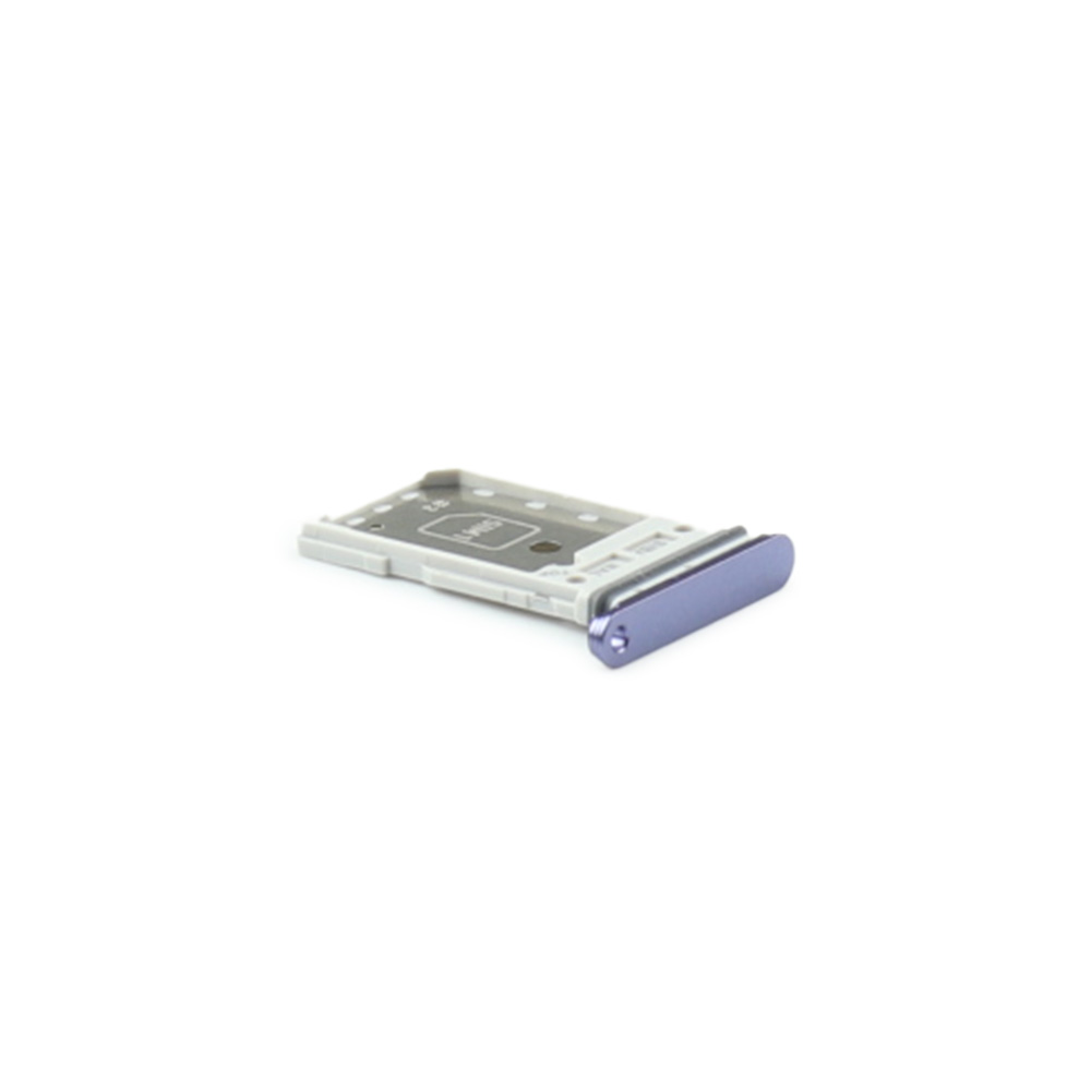 Sim Holder For Samsung Galaxy S24 (SM-S921B)/ S24 Plus (SM-S926B) Violet OEM-Equivalent