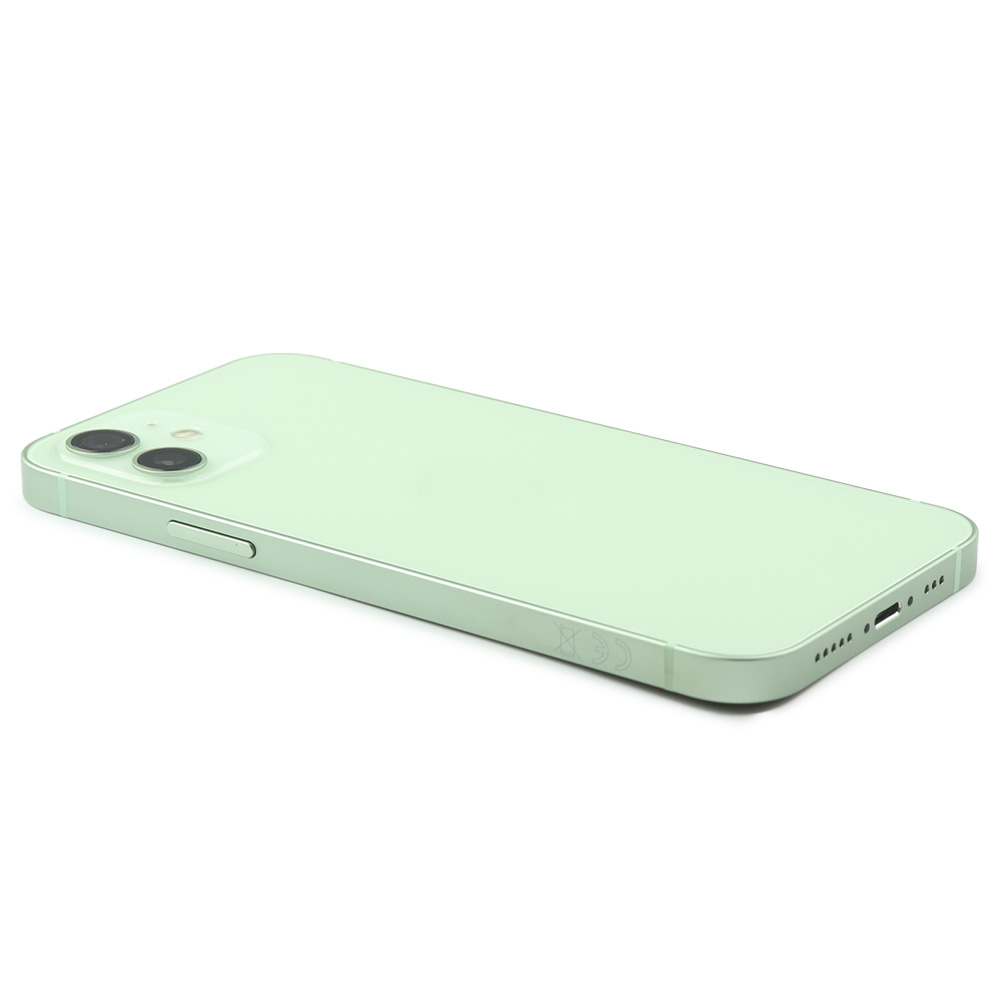 Rear Housing with small parts (EU Version) For iPhone 12 Green Refurbished