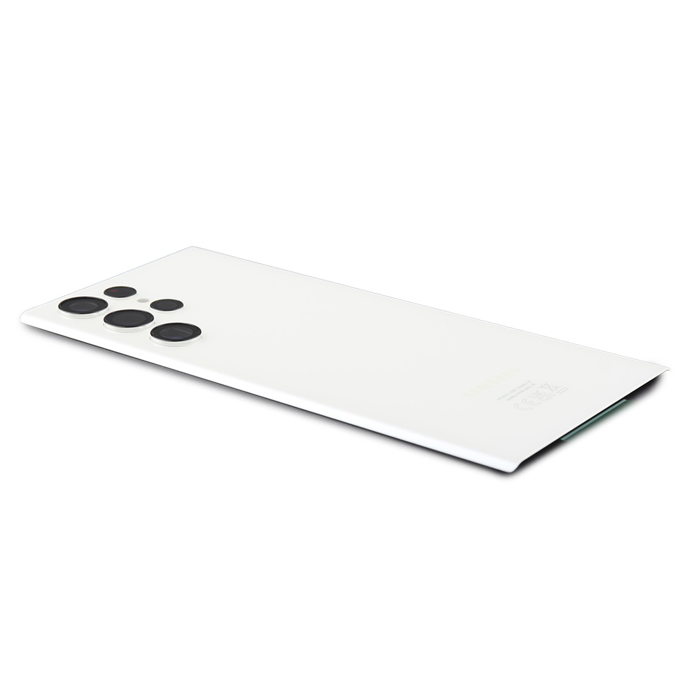 Back Cover For Samsung Galaxy S22 Ultra (SM-S908B) White OEM-Equivalent