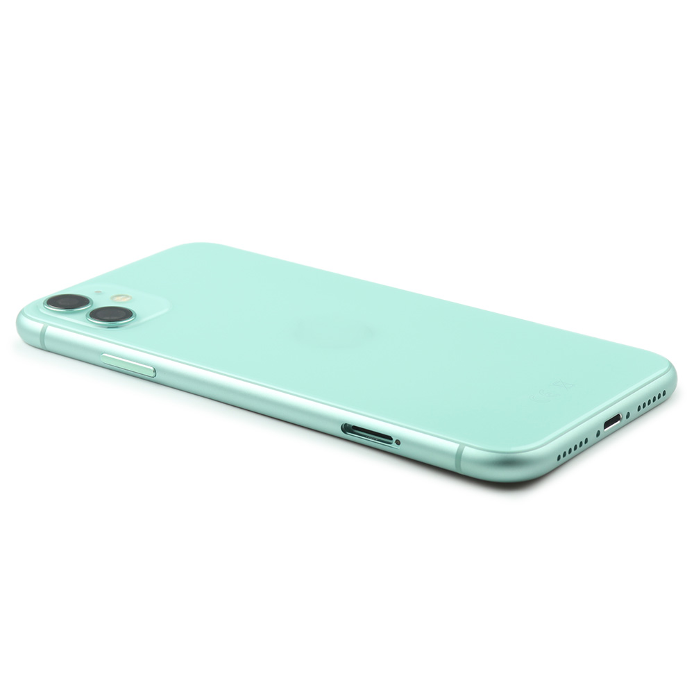 Rear Housing with small parts For iPhone 11 Green Refurbished