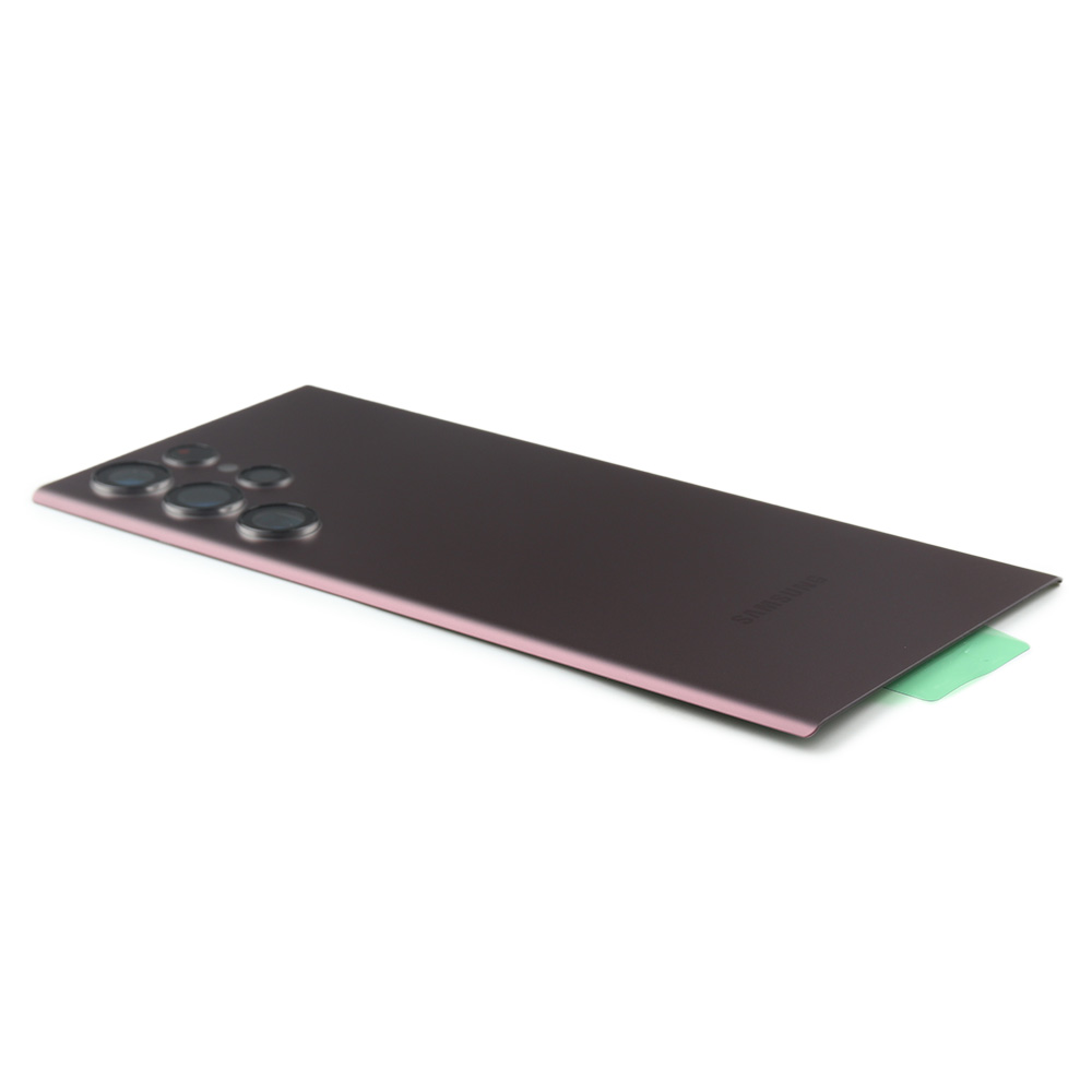 Back Cover For Samsung Galaxy S22 Ultra (SM-S908B) Red OEM-Equivalent
