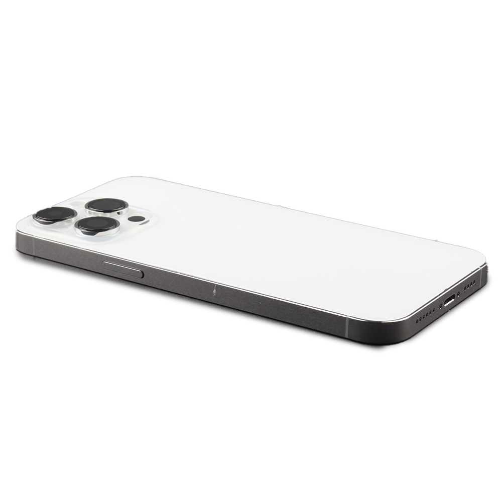 Rear Housing with small parts For iPhone 14 Pro Max White Refurbished